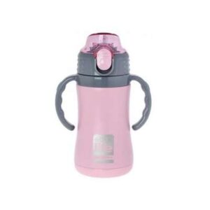 ECOLIFE ΘΕΡΜΟΣ ΑΠΟ ΑΝΟΞΕΙΔΩΤΟ ΑΤΣΑΛΙ ΜΕ ΧΕΡΟΥΛΙΑ ΠΑΙΔΙΚΟ 300 ML ΡΟΖ