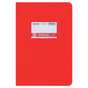TYPOTRUST ΤΕΤΡΑΔΙΟ ΡΙΓΕ COLOR ΚΟΚΚΙΝΟ 50Φ 17Χ25
