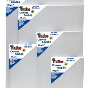 THE LITTLES ΚΑΜΒΑΣ ΖΩΓΡΑΦΙΚΗΣ ΣΕ ΤΕΛΑΡΟ  30X40cm THE LITTLES 646201