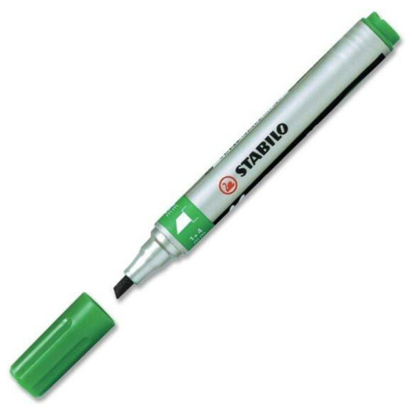 STABILO ΜΑΡΚΑΔΟΡΟΣ ΑΝΕΞΙΤΗΛΟΣ 653 41 ΠΛΑΚΕ ΜΥΤΗ 1+4mm ΠΡΑΣΙΝΟ