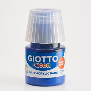 GIOTTO - ΑΚΡΥΛΙΚΟ ΧΡΩΜΑ DECOR MATT 25ml ULTRAMARINE 44106110k
