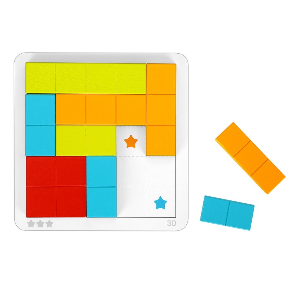 TOOKY TOY - ΞΥΛΙΝO ΠΑΙΧΝΙΔΙ ΜΕ ΣΧΗΜΑΤΑ TL676 - Image 2