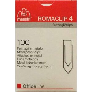 MAESTRI ΣΥΝΔΕΤΗΡΕΣ ROMACLIP N.4 100ΤΜΧ