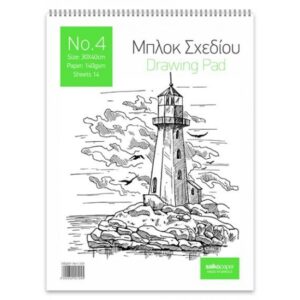 SALKO - ΜΠΛΟΚ ΣΧΕΔΙΟΥ 30Χ40 14Φ. Ν.4 2124