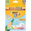 BIC KIDS - ΞΥΛΟΜΠΟΓΙΕΣ EVOLUTION TRIANGLEΧΡΩΜΑ B/12 8297356