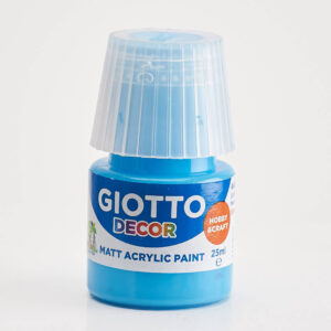 GIOTTO - ΑΚΡΥΛΙΚΟ ΧΡΩΜΑ DECOR MATT 25ml CYAN 000538115