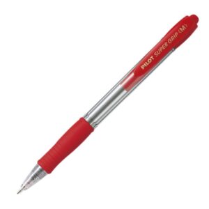 PILOT - ΣΤΥΛΟ SUPER GRIP MEDIUM ΚΟΚΚΙΝΟ BPGP-10R-MR