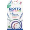 GIOTTO - ΜΑΡΚΑΔΟΡΟΙ  TURBO GLITTER PASTEL 8TMX  F426300