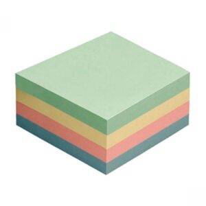 GROOVY ΧΑΡΤΑΚΙΑ ΣΗΜΕΙΩΣΕΩΝ ΑΥΤΟΚΟΛΛΗΤΑ 7Χ7 400Φ ΠΑΣΤΕΛ ΧΡΩΜΑΤΑ