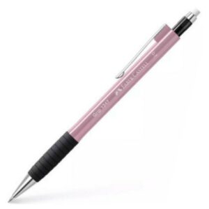 FABER CASTELL - ΜΗΧΑΝΙΚΟ ΜΟΛΥΒΙ ΜΕ ΓΟΜΑ SHADOW PINK GRIP 1347 0.7