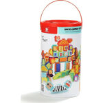 TOP BRIGHT- ANIMAL BRISTLE BUILDING BLOCKS 150 τμχ