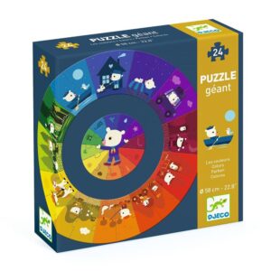 DJECO - PUZZLE ΙΓΑΣ ΧΡΩΜΑΤΑ 24PCS