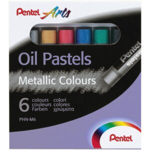 PENTEL - ΛΑΔΟΠΑΣΤΕΛ 6 ΧΡΩΜΑΤΑ ΜΕΤΑΛΛΙΚΑ