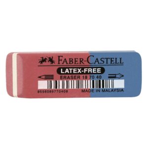 FABER CASTELL - ΣΒΗΣΤΡΑ ΚΟΚΚΙΝΗ/ΜΠΛΕ