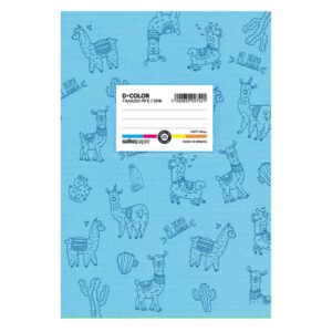 SALKO ΤΕΤΡΑΔΙΟ ΡΙΓΕ D COLOR ΓΑΛΑΖΙΟ 50Φ 17Χ25