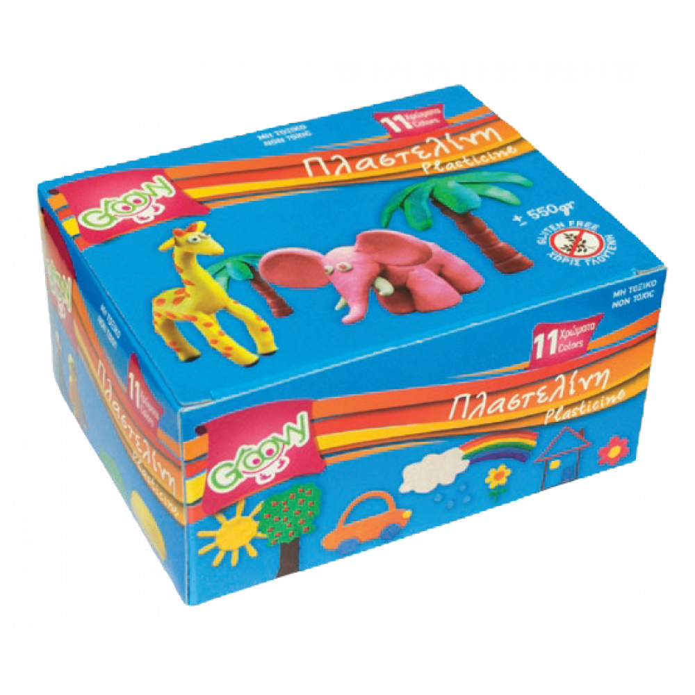 GROOVY ΠΛΑΣΤΕΛΙΝΗ 11 ΧΡΩΜΑΤΑ ± 550GR