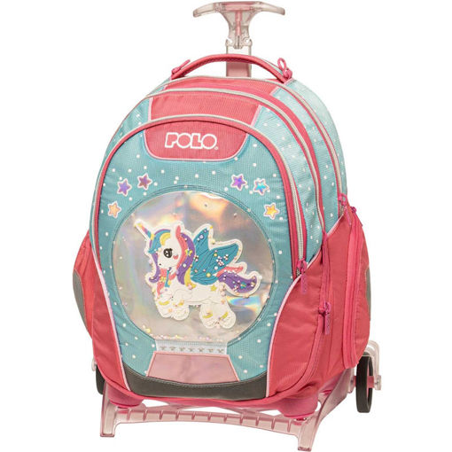 POLO ΣΑΚΙΔΙΟ TROLLEY REEL SNOWBALL UNICORN