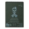 SMLT ART ΜΠΛΟΚ ΣΧΕΔΙΟΥ ΣΠΙΡΑΛ Α5 SKETCHBOOK 20Φ 165G BLACK