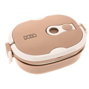 POLO ΔΟΧΕΙΟ ΦΑΓΗΤΟΥ INOX 800ml (NI-359) ΡΟΖ