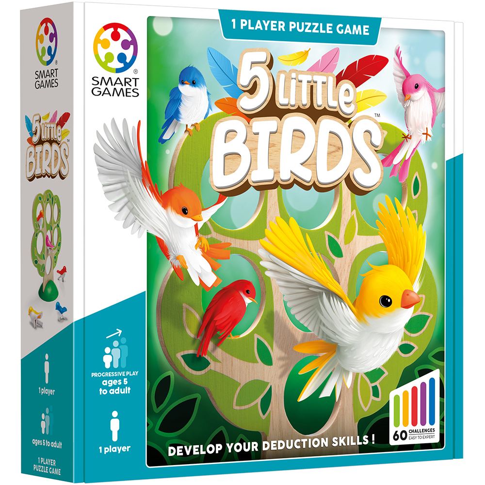 SMART GAMES 5 LITTLE BIRDS