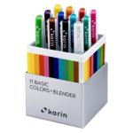 KARIN REALBRUSH 12pic 11basic colors + blender
