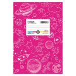 SALKO ΤΕΤΡΑΔΙΟ ΡΙΓΕ D-COLOR 50Φ 17Χ25 ΦΟΥΞ