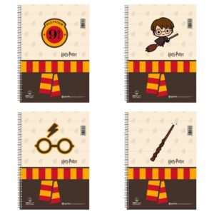 SALKO ΤΕΤΡΑΔΙΟ ΡΙΓΕ 17Χ25 2Θ HARRY POTTER CHARMS
