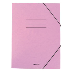 SALKO ΦΑΚΕΛΟΣ ΜΕ ΛΑΣΤΙΧΟ PASTEL Α4 ΜΩΒ