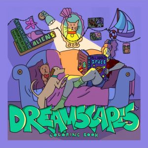 COLORING BOOK DREAMSCAPES