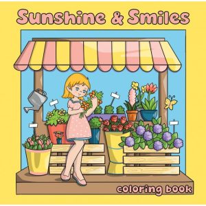 COLORING BOOK SUNSHINE SMILES