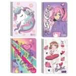 MUST ΤΕΤΡΑΔΙΟ ΣΠΙΡΑΛ 17Χ25 2Θ 60Φ TEAM RAINBOW