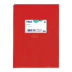 SKAG ΤΕΤΡΑΔΙΟ SUPER ΠΛΑΣΤΙΚΟ ΚΟΚΚΙΝΟ 17X25 ΔΙΠΛΟΧΑΡΑΚΟ 50Φ 80ΓΡ