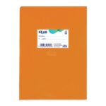 SKAG ΤΕΤΡΑΔΙΟ SUPER ΠΛΑΣΤΙΚΟ ΠΟΡΤΟΚΑΛΙ 17X25 ΜΙΣΟ ΦΥΛΛΟ 50Φ 80ΓΡ