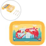 ESTIA ΠΑΙΔΙΚΟ ΦΑΓΗΤΟΔΟΧΕΙΟ SAVE THE AEGEAN 1400ml ΜΕ 3 ΘΗΚΕΣ FORTRESS DRAGON