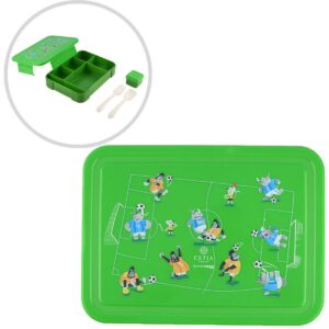 ESTIA ΠΑΙΔΙΚΟ ΦΑΓΗΤΟΔΟΧΕΙΟ SAVE THE AEGEAN 1330ml ΜΕ 5 ΘΗΚΕΣ JUNGLE KICK