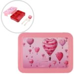 ESTIA ΠΑΙΔΙΚΟ ΦΑΓΗΤΟΔΟΧΕΙΟ SAVE THE AEGEAN 1330ml ΜΕ 5 ΘΗΚΕΣ LOVE ASCEND