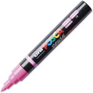 POSCA ΜΑΡΚΑΔΟΡΟΣ PC-5BR 1-4mm Μύτη Πινέλο - pink