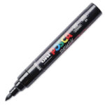 POSCA ΜΑΡΚΑΔΟΡΟΣ PC-5BR 1-4mm Μύτη Πινέλο - black