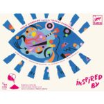 DJECO INSPIRED BY VASSILY KANDINSKY ΖΩΓΡΑΦΙΚΗ ΜΕ ΑΜΜΟ ΑΦΗΡΗΜΕΝΗ ΤΕΧΝΗ