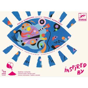 DJECO INSPIRED BY VASSILY KANDINSKY ΖΩΓΡΑΦΙΚΗ ΜΕ ΑΜΜΟ ΑΦΗΡΗΜΕΝΗ ΤΕΧΝΗ