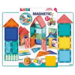 LUDI ΜΑΓΝΗΤΙΚΟ ΠΑΙΧΝΙΔΙ ΚΑΤΑΣΚΕΥΩΝ 27 ΤΕΜ. + ΜΑΓΝΗΤΙΚΟΣ ΠΙΝΑΚΑΣ
