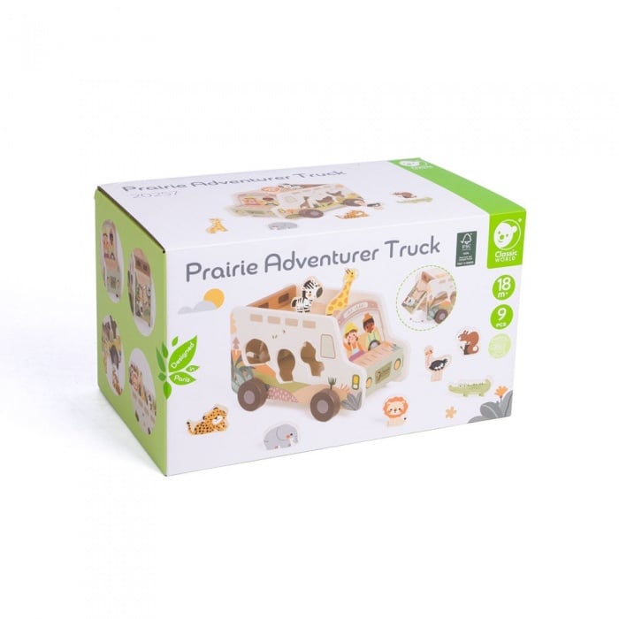 CLASSIC WORLD ΞΥΛΙΝΟ ΟΧΗΜΑ ΜΕ ΖΩΑ