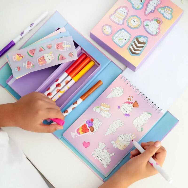 SCENTED STACKS OF STICKERS DREAMY DESSERTS - Image 2