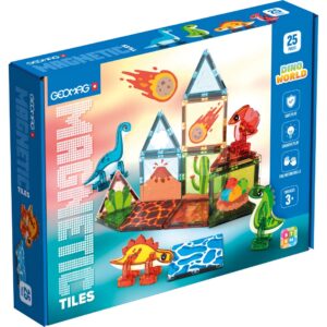 Geomag Magnetic Tiles Dino World 25pcs. (PF.224.221.00)