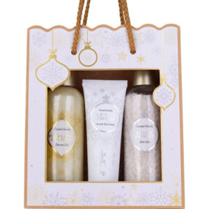 Bath set WINTER MAGIC in reusable gift bag