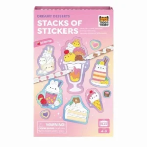 SCENTED STACKS OF STICKERS DREAMY DESSERTS