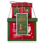 Bath set HELLO WINTER in reusable gift boxes(small '25)