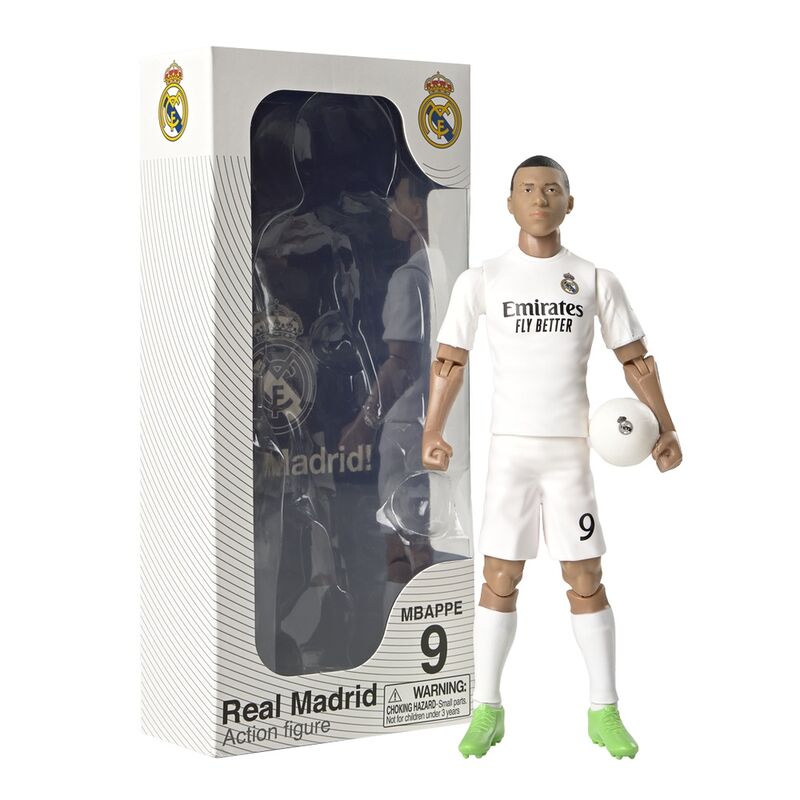 Real Madrid Soccer - Kylian Mbappe Action Figure (20cm)