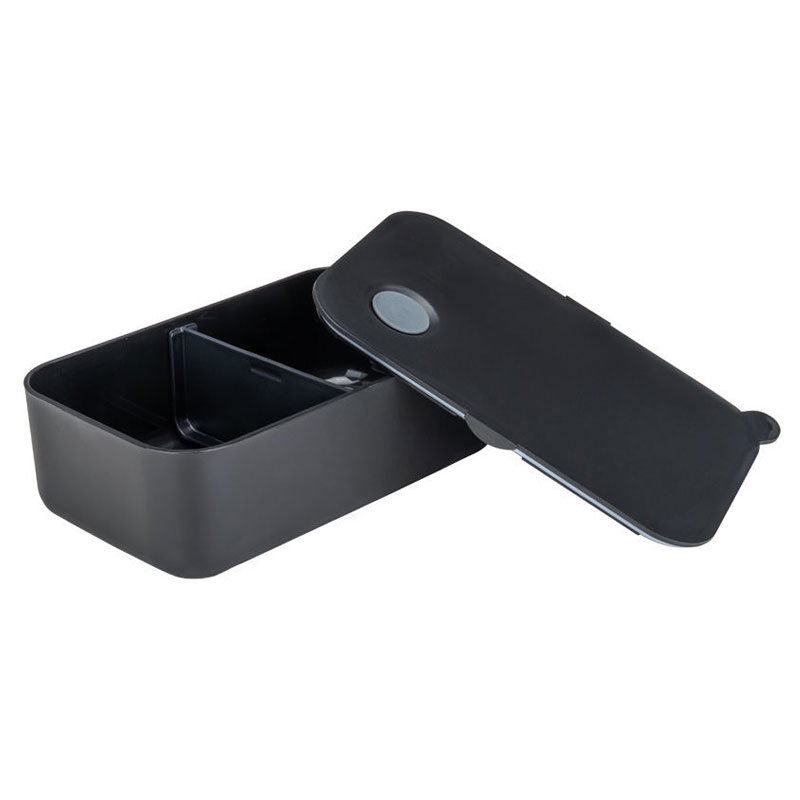 Φαγητοδοχείο Με Χωρίσματα 1lt (19x11.5x6.5) Homely Midnight Black 01-35266 - Image 2