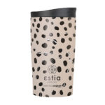 TRAVEL MUG 350ML LEOPARD TAUPE